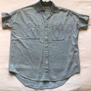 Madewell Denim Button Down Courier Shirt